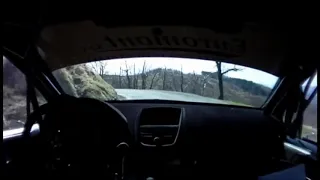 Camera-Car Crash- Rudy Michelini - Rally del Ciocco 2012 - PS8 Bagni di Lucca.