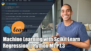 Python Machine Learning with Scikit Learn - Regression || Python Machine Learning PT.3