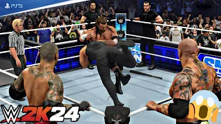 WWE 2K24 - The Shield Vs. Evolution - TAG TEAM Match | SMACKDOWN