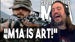 Vet Reacts! *M1A IS ART*The Gun Liberals Aren’t Scared Of But They Should Be. Springfield M1A Scout
