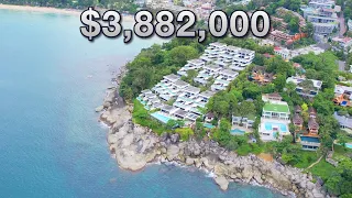 Touring a $3,882,000 Phuket Sea View Penthouse ON THE SIDE OF A CLIFF!