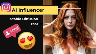Create Hyper Realistic AI Influencers | Stable Diffusion & Roop | AI Instagram Model ✨