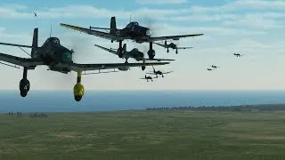 Ил-2 штурмовик битва за Сталинград / 19 august / Bf-109F2 Jabo,6хJu-87 / SG2 mit SG77 TAW