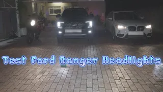 We Tried out the New Ford Ranger Led Headlights.