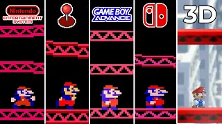 Donkey Kong (1981) NES vs Arcade vs GBA vs Switch vs 3D (Which One is Better?)