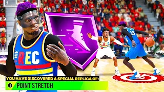 This 6’11 “POINT STRETCH” w/ HOF QUICK FIRST STEP is DOMINATING REC in NBA 2K23