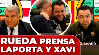 XAVI | RUEDA PRENSA COMPLETA anunciar SIGUE EN EL BARCELONA | hoy