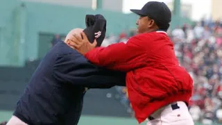 Pedro Martinez Throws Don Zimmer