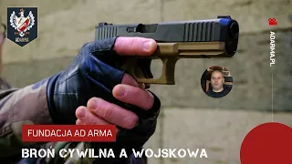 Broń cywilna a wojskowa