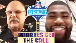 Rookies Get the Draft Phone Call from Their New Team! | 2020 NFL Draft