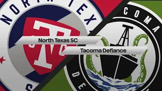 HIGHLIGHTS: North Texas SC vs. Tacoma Defiance | August 20, 2023