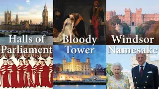 Royal Castles & Palaces of England: Medieval (1/3)