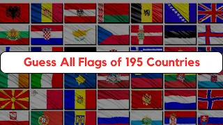 Guess the Country by National Flag | Flags of the World Challenge