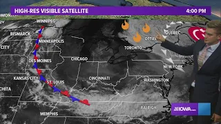 Iowa Weather Forecast: Less humidity thru Friday, rain chances return Saturday