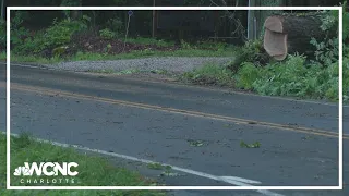 1 person killed as severe weather moves through the Carolinas