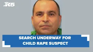 Search for child rape suspect