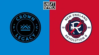 HIGHLIGHTS: Crown Legacy vs. New England Revolution II (September 17, 2023)