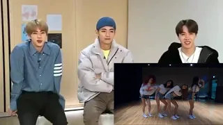 BTS Reaction To BLACKPINK - 'FOREVER YOUNG' Dance Practice Video #BTS #BLACKPINK #ForeverYoung