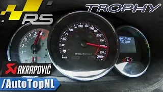 Renault Megane RS TROPHY 345HP 0-255km/h ACCELERATION & TOP SPEED by AutoTopNL