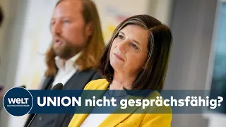 GRÜNE: Es müsse sich zeigen, "inwieweit die Union auch gesprächsfähig wird" | Pressekonferenz