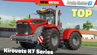 FS22 | Kirovets K7 Series Pack - Farming Simulator 22 New Mods Review 2K60