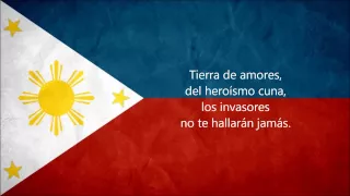 The Philippine National Anthem (in Español,English & Tagalog)