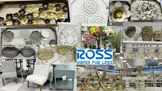 NEW FINDS AT ROSS *Wall & Furniture Decor* Shop With Me |Ross Home Decor |Wall Decor |Ross shopping