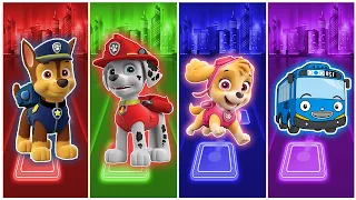 Paw Patrol Chase 🆚 Paw Patrol Marshall 🆚 Paw Patrol Skye 🆚 Tayo The Little Bus 🆚 Who is the best? 🎀