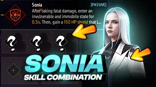 Sonia Character Skill Combination 🔥 | Best Character Combination With Sonia