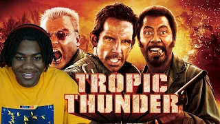 I Watched *Tropic Thunder* For The First Time & It Was Hilarious! | Movie Reaction