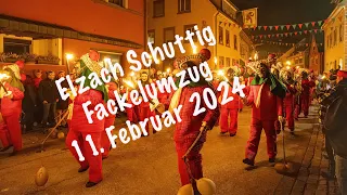 Elzach Schuttig Fackelumzug 2024