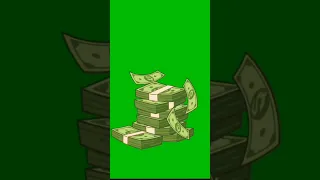 dollar green screen video #dollar shot background green video effect