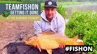 SPRING CARP FISHING 2021 TeamFishOn doing the business at The Riddings Fishery On The Specimen Pool