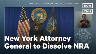 NY AG Letitia James Files Suit to Dissolve NRA | NowThis