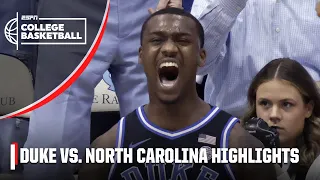 Duke Blue Devils vs. North Carolina Tar Heels | Full Game Highlights