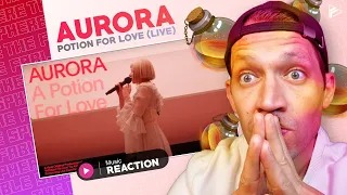 SHE IS THE BREEZE!! Aurora - Potion For Love (Live) | Vevo Studio Performance (REACTION)