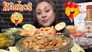 Loaded Nachos Mukbang | Who says it has to be hard! I make this diet look easy!