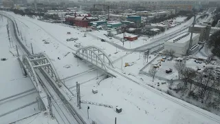 Строительство соединения улиц Хачатуряна и Дубнинской в Москве
