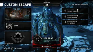 GEARS 5 ONYX GUARD INTRO IN ESCAPE!