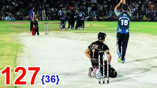 TAMOUR MIRZA VS USAMA ALI || 127 RUNS NEED 36 BALLS || QUATER FINAL || BEST MATCH IN CRICKET HISTORY