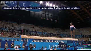 Simone Biles - Beam at Tokyo 2021 Beam finals