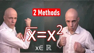 CÓMO RESOLVER ESTA ECUACIÓN. 2 métodos. Álgebra Básica