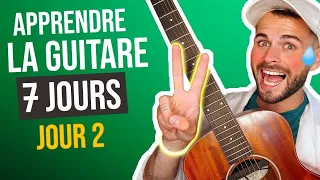 Cours Guitare 2 - Chanson Facile 2 Accords & Solo Guitare [Cours de Guitare Debutant de 7 jours]