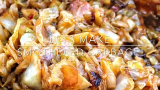 How to make the Best smothered Cabbage!!!