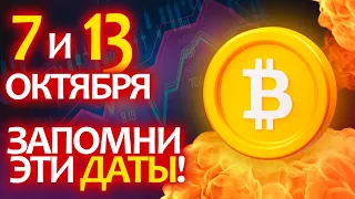 БИТКОИН не пропусти эти даты! Экспресс обзор по ситуации на крипторынке.