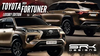 2024 Toyota Fortuner Luxury Edition - Rendering | SRK Designs