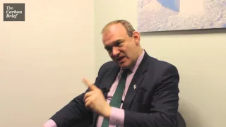 Ed Davey on whether he did enough as secretary of state on climate change