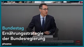 Bundestagsdebatte zur Ernährungsstrategie der Bundesregierung am 11.04.24