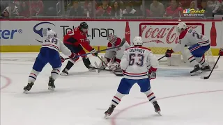 Alex Ovechkin's assists on Oshie's goal vs Canadiens (15 oct 2022)