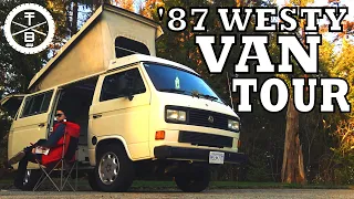 VAN TOUR!! - 1987 Volkswagen Vanagon Westfalia Camper